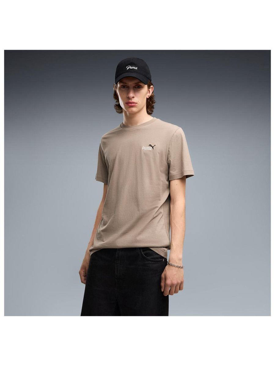 Puma Ανδρική κοντομάνικη μπλούζα Essential 2 Color Small No.1 Logo Tee